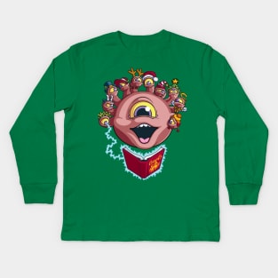 Behold the Seasonal Cheer Kids Long Sleeve T-Shirt